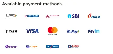 Payments Parimatch app