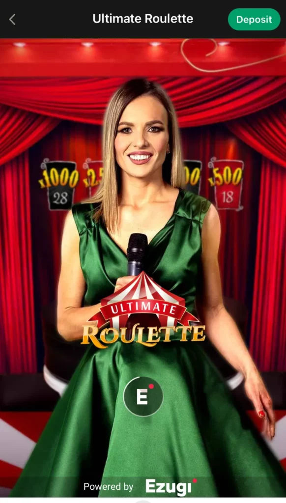 How to play live roulette at Parimatch India 