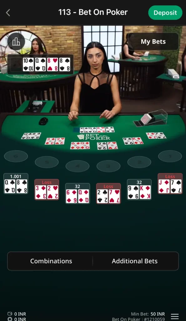 Bet on Poker at Parimatch India 