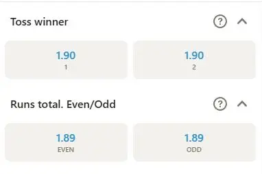 Parimatch app cricket betting