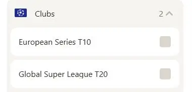 Parimatch app T20 cricket bet
